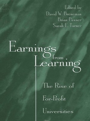 cover image of Earnings from Learning